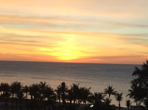 Fiesta Resort Saipan sunset